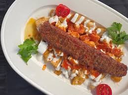 Adana Kebab with Yogurt  